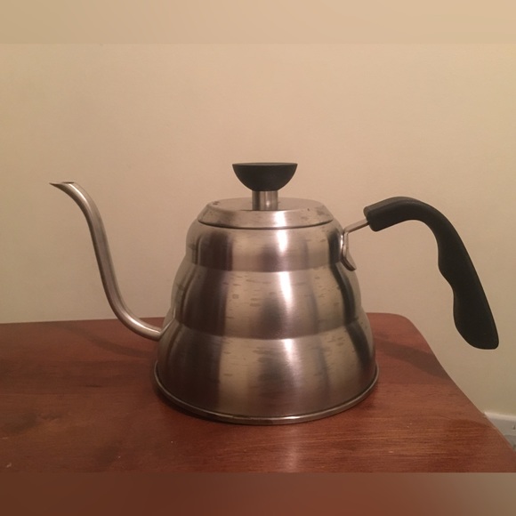 Gooseneck Coffee Drip Kettle - Brushed Silver 1.0L/34oz - New - Picture 2 of 6